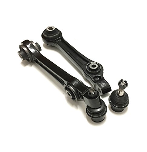 PartsW 16 Pc Complete Suspension Kit for Chrysler 300, Dodge Charger, Challenger & Magnum, All 6 Lower & Upper Control Arm, All 6 Inner Outer Tie Rod Ends & Boots, 2 Sway Bar Link, All 6 Ball Joints