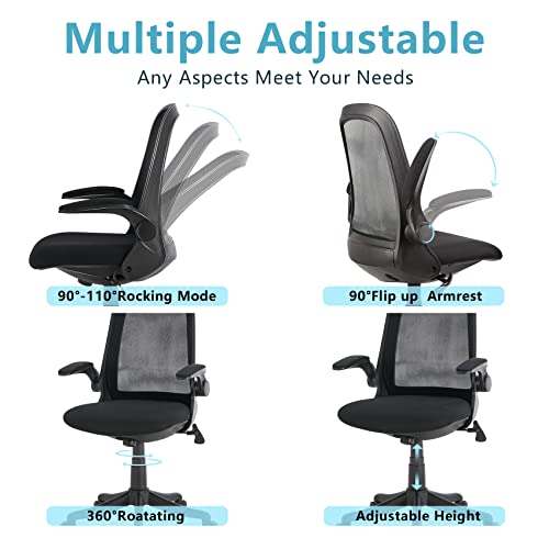 Home Office Chair Student Ergo Mid Back Cheap Desk Chair Ergonomic Mesh