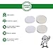 Green Label 2 Pack Replacement Foam and Felt Filter Kit XFF80 for Shark Navigator Professional Vacuum Cleaners. Fits: NV70, NV71, NV80, NV90, NV95, UV420