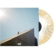 Daniel Caesar Freudian Cloudy Blue LP限定版 Daniel Caesar - Freudian Exclusive Tan with White Splatter