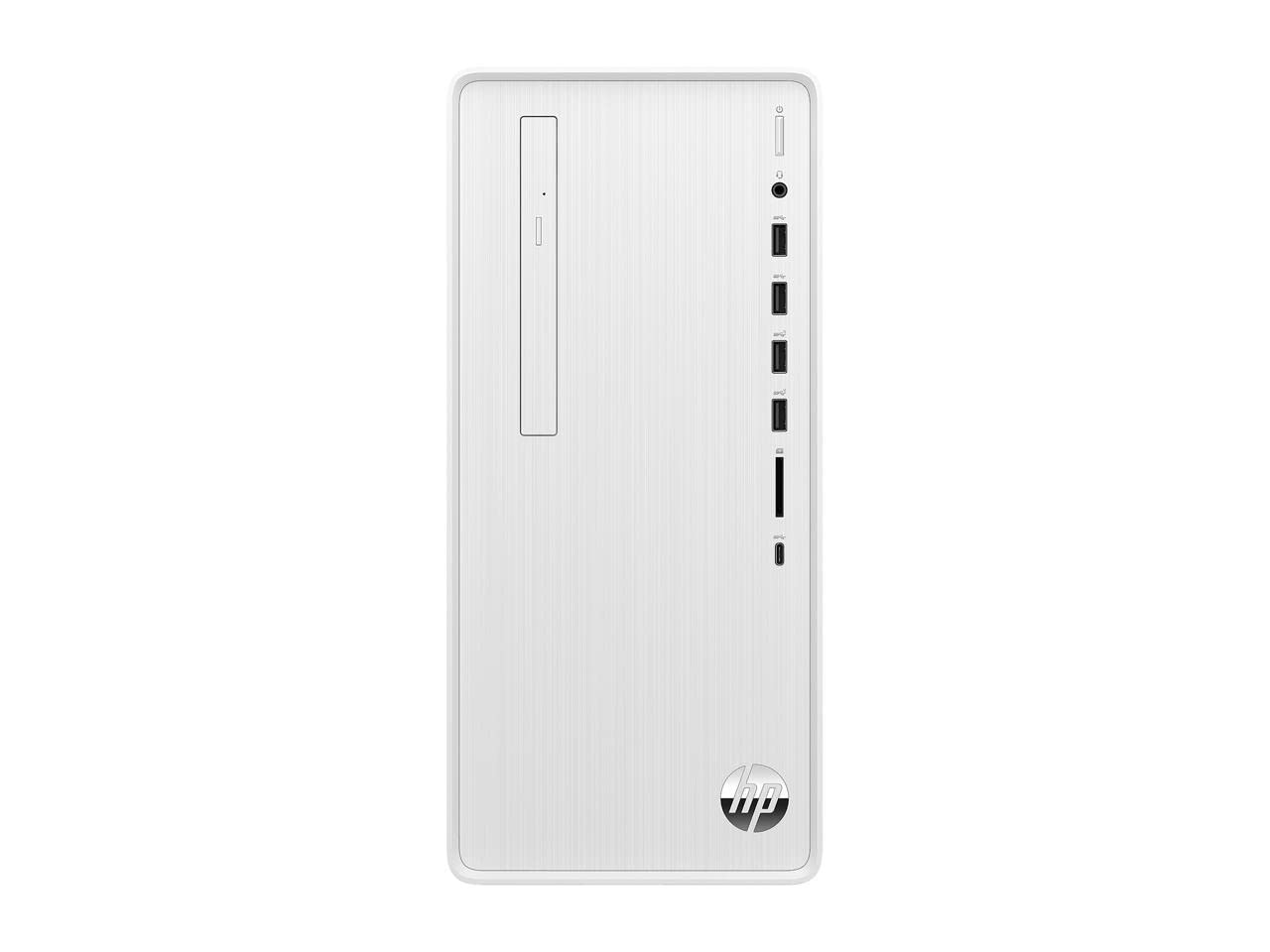 HP Pavilion Desktop PC, 12th Gen Intel Core i3-12100, 8 GB RAM, 512 GB SSD, Windows 11 Home, Wi-Fi 6 & Bluetooth 5.2, 9 USB Ports, Wired Keyboard & Mouse Combo, Pre-Built PC Tower (TP01-3030, 2022)
