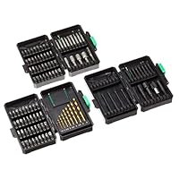 Amazon Brand - Denali 123-Piece Screwdriver and Drill Bit Set