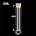 22120mm 30ml Empty Glass Transparent Clear Bottles with Cork Stopper Glass Vials Jars Storage Bottles Test Tube Jars 24pcs (24, 30ml)