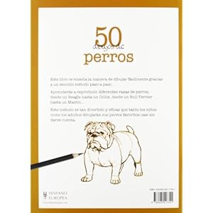 50 dibujos de perros (Spanish Edition)
