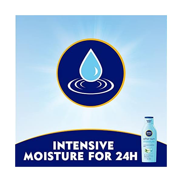 NIVEA-SUN-After-Sun-Moisturising-Soothing-Lotion-200-ml-Cooling-Moisturiser-with-Aloe-Vera-Naturally-Soothing-After-Sun-Care-with-24-Hour-Effectiveness NIVEA SUN After Sun Moisturising Soothing Lotion (200ml), Cooling NIVEA After Sun, Naturally Soothing After Sun Cream…