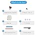 Hearing Amplifier Mini Invisible CIC Adjustable Volume Control Small Sound Amplifier For Men Women By One-Stop Store(Right)