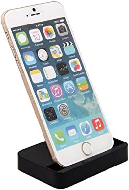 PlatinumTech iPhone 6 Charger Docking Station; Cradle Charging Sync Dock for Apple iPhone 6, 6plus, 5, 5S, 5C (Black)