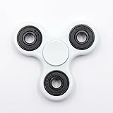 NEWBEA Hand Spinner Tri-Spinner Fidget Spinner Toy Stress Reducer (Three wings Black and red)