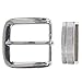 1 1/2" (38 mm) Nickel Free Single Prong Square Belt Buckle Set