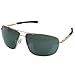 Foster Grant Shindand Aviator Sunglasses, Gold & Green, 64 mm