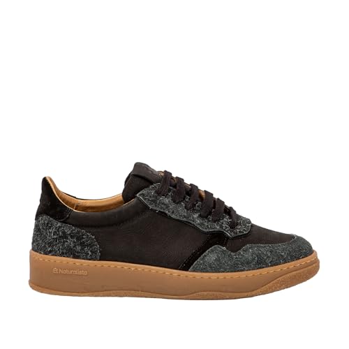 El Naturalista Unisex N5844 Geo Sneaker, Wulf Black, 43 EU Weit