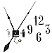Takane Make a Large Wall Clock Up to 32 Inches in Diameter with This Simple Kit