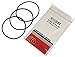 (3 Pack) Replacement APEC ROES-50 ORing Set by Captain O-Ring for APEC Reverse Osmosis RO Water Filter Housings