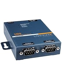 ud2100001   01   Servidor de dispositivo 2prt 10 100 RS232 422 485 dom PS