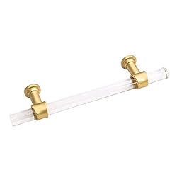 Peaha 50 Pack Acrylic Pulls 96mm Cabinet Pulls