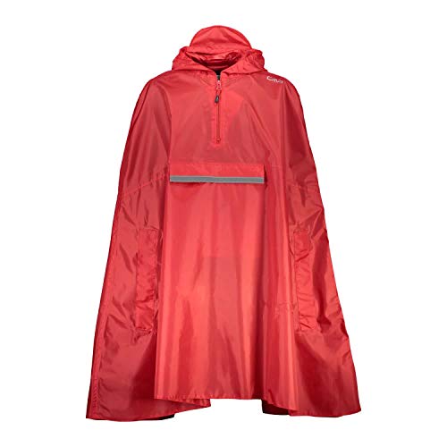 CMP - Junior Cape Rain Fix Hood, Ferrari, 140