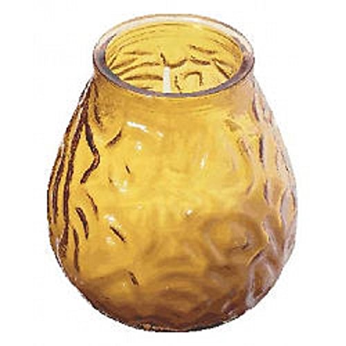BOLSIUS Lowboy - 105mm x 95mm Amber Candle Tea Light Holder