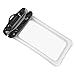 Waterproof Case, 3 Pack iOrange-E Universal Clear Transparent Waterproof Cell Phone Case Cover, Dry Bag for Swimming, Surfing, Fishing, Boating, Rafting, Diving, Skiing, Beach - Black, White, Yellow