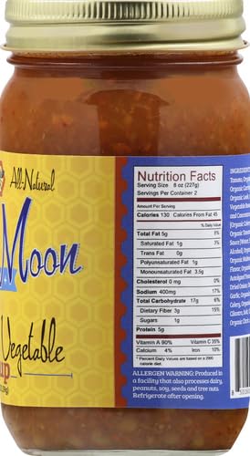 BLUE MOON GOODNESS, MOROCCAN VEGGIE SOUP, 16 OZ