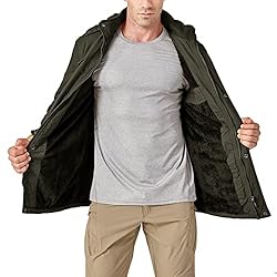 CRYSULLY Men's Winter Fleece Warm Stylish Classic
