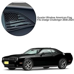 JSCARLIFE American Flag Rear Window Decal for