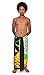 Tattoo Rasta Lion Hawaii Sarong Pareo BeachWrap Swimsuit Coverup Red/ Yellow/ Green/ Black