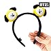 BT21 Chimmy Hair Band One Size Yellow_Black