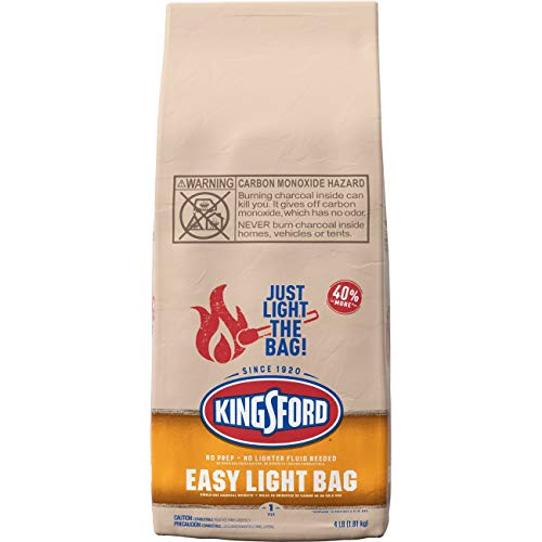 Kingsford Easy Light Charcoal Briquettes Bag, BBQ Charcoal for Grilling