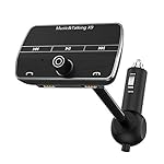FM Transmitter,Narata Bluetooth Car Adapter FM Accessories Car FM Transmitter with Dual USB 2.1 Fast Car Charger Support SD/TF Card AUX Cable for Wireless Car Hands Free Call Day Gift