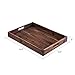 Serving Tray – Crafted from Fir Wood and with Two Handles – 16.5” X 12.5” with 2” Tray Depth