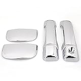 6Pcs Chrome Side Door Handle Cover Fit for Toyota Tundra DOUBLE CAB 2007-2016