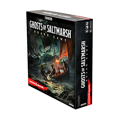 Dungeons Dragons Ghosts Of Saltmarsh Adventure System Board Game