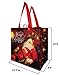 Earthwise Reusable Grocery Gift Bag Totes Assorted Xmas Christmas Holiday Shopping Designs Eco Friendly (Pack of 6)