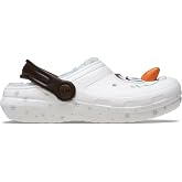 Crocs Kids&rsquo; Frozen Olaf Classic Fuzzy Lined Slip On Clogs