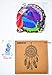 CHICIEVE Rainbow Dream Catcher for Girls Bedroom Decoration Gifts- 7.8