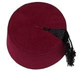 Authentic Ottoman Turkish Fez Fes Doctor Who Hat Tassel - Large