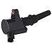 Carrep Ignition Coil 4.6L 5.4L 6.8L V8 V10 Engine Coil Pack (dg508, Black)