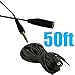 Fullink 3.5mm Male to Female Stereo Audio Headphone Extension Cable 50 feet