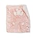 Bunnies by the Bay Lulla Bunny Bye Binkie Blanket, Pink