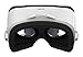 VICTONY MSRM MINI 3D VR Glasses,3D VR virtual reality headset Movie Game For IOS, Android ,Microsoft& PC phones Series within 4.5-6.0inches.With Bluetooth gamepad / remote / self timer