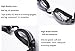 Aguaphile Prescription Swim Goggles Soft and Comfortable - Anti-Fog UV Protection - Best Prescription Swimming Goggle - Compare to Speedo or TYR - Adult, Men or Women - Premium Quality (Black, -6.00)