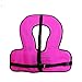 Scuba Choice Kid's Snorkel Vest with Name Box, Purple – Lightweight Adjustable Vest for Kids Up to 100 lbs with Easy Oral Inflator and Anti-Ride-Up Strap for Comfort and Safety