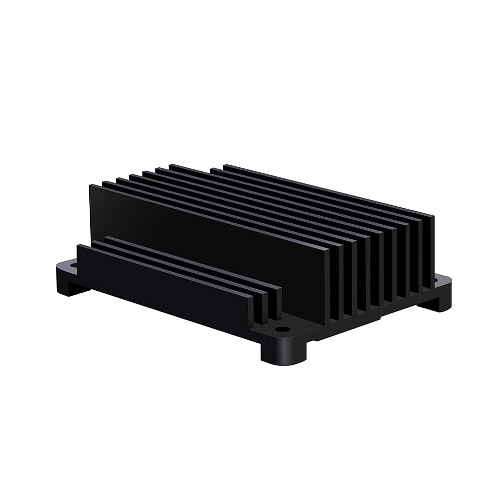 GeeekPi Aluminum Alloy CNC Heat Sink Passive Cooling Case Cooler for Raspberry Pi Compute Module 4 CM4 Motherboard(Without fan)