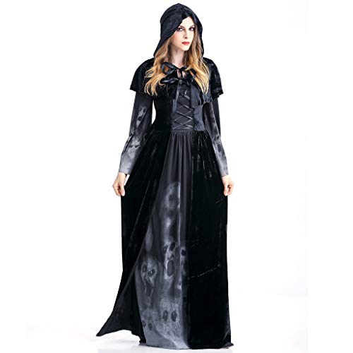 David Bowie Scary Costumes - iLOOSKR Women Halloween Cosplay Costume Vintage