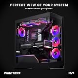 Phanteks NV5 Mid-Tower ATX Gaming PC Case Black Tempered Glass DRGB view 2