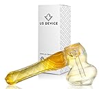 Glass Hammer 5'' Inch Yellow Water Bubbler