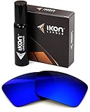 Polarized Ikon Iridium Replacement Lenses for Oakley Triggerman Sunglasses - Deep Blue