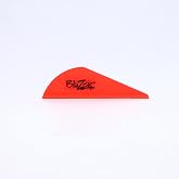 Bohning Blazer&reg; Vane, 2&rdquo; Hunting, 3D, Vane, Neon Red, 50pk