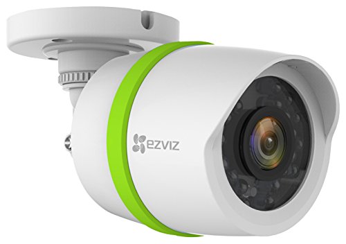 EZVIZ TRIPLE HD 3MP Outdoor Video Security Add-on Bullet Camera, Weatherproof, 100ft Night Vision, Customizable Motion Detection, Included 60ft BNC Cable