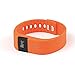 ATETION TW64 Smart Watch Bluetooth Watch Bracelet Smart band Calorie Counter Wireless Pedometer Sport Activity Tracker For iPhone Samsung Android IOS Phone (Orange)